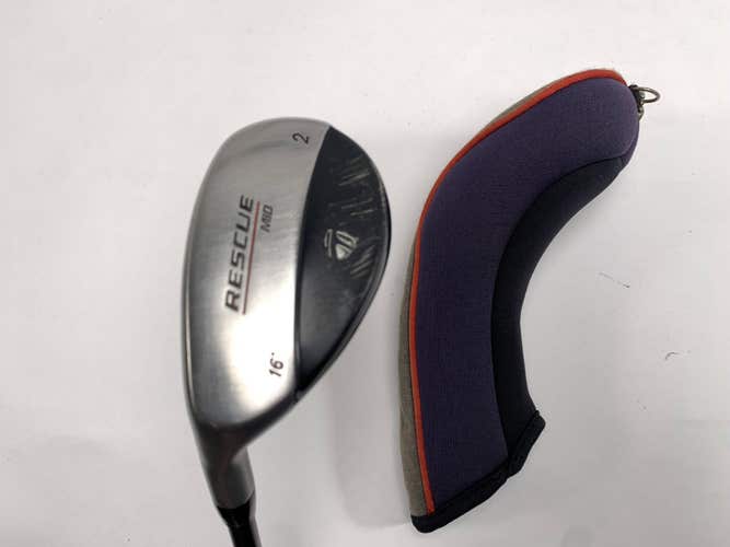 TaylorMade Rescue Mid 2 Hybrid 16* 65g Regular Graphite Mens LH HC