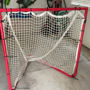 (Used)crankshooter box lacrosse goal 4x4