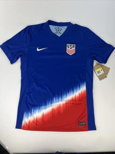 Nike USA USMNT 2024 Stadium Away Men's Dri-FIT Soccer Jersey Sz S FJ4277 NWT