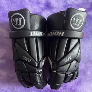 Black Warrior Evo Lacrosse Gloves Medium (New)