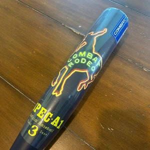 New 2025 Combat MFG Spec A1 Saddle Up BBCOR 31” 28oz (-3) - LIMITED EDITION #225 of 5000