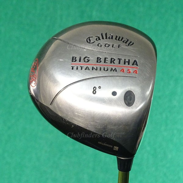 Callaway Big Bertha 454 8 Driver Aldila NV 65-S Graphite Stiff