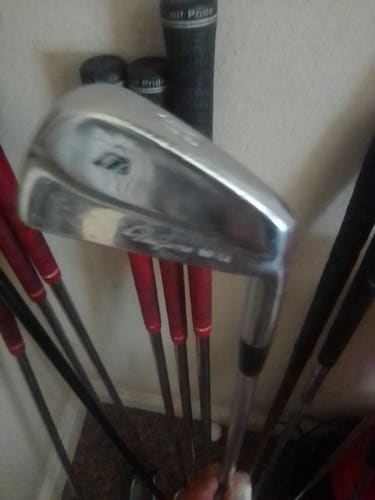 Mizuno MP-14 Right Handed Iron Set Stiff Flex Steel Shaft (Used)