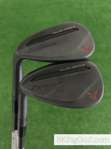 LH Taylormade MG2 Black 2 Wedge Set (56 & 60 Degrees)