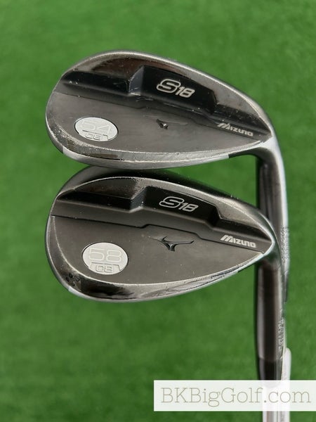 Mizuno S18 Black 2 Wedge Set (54 & 58 Degrees)