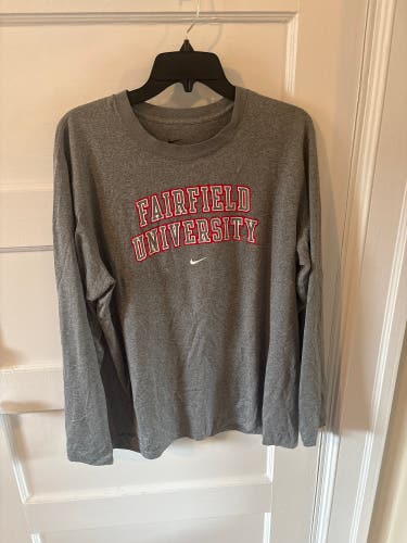 Used Fairfield University Nike Dri-Fit Long sleeve