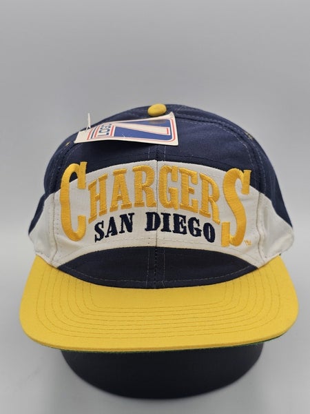 NEW Vintage 1990s San Diego Chargers NFL Sports Logo 7 SAMPLE Hat Cap Snapback