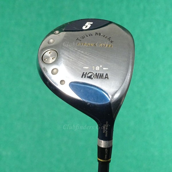 Honma Twin Marks Strong Steel Fairway 18 5 Wood Factory SK555 Graphite Regular
