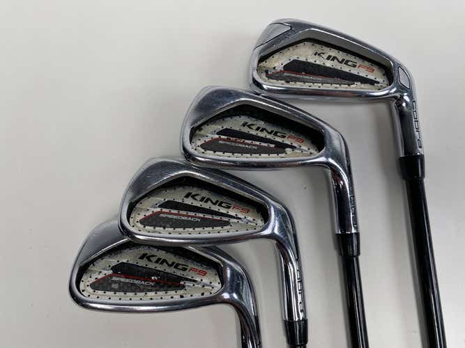 Cobra KING F9 Speedback Iron Set 7-PW SuperLite Lite Graphite RH Midsize Grips