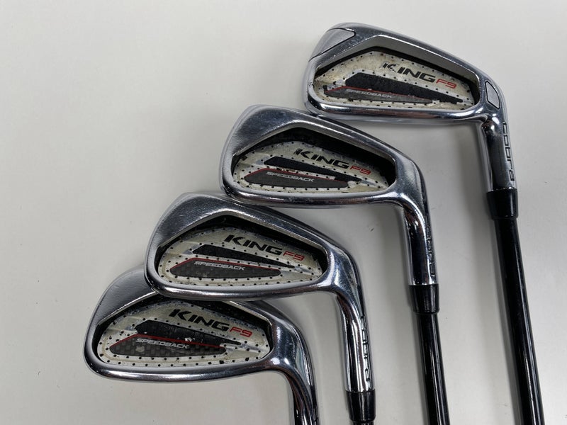 Cobra KING F9 Speedback Iron Set 7-PW SuperLite Lite Graphite RH Midsize Grips