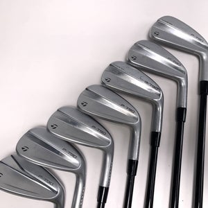 TaylorMade P790 2024 Iron Set 5-PW+AW Accra iSeries 60i Senior Graphite Mens RH