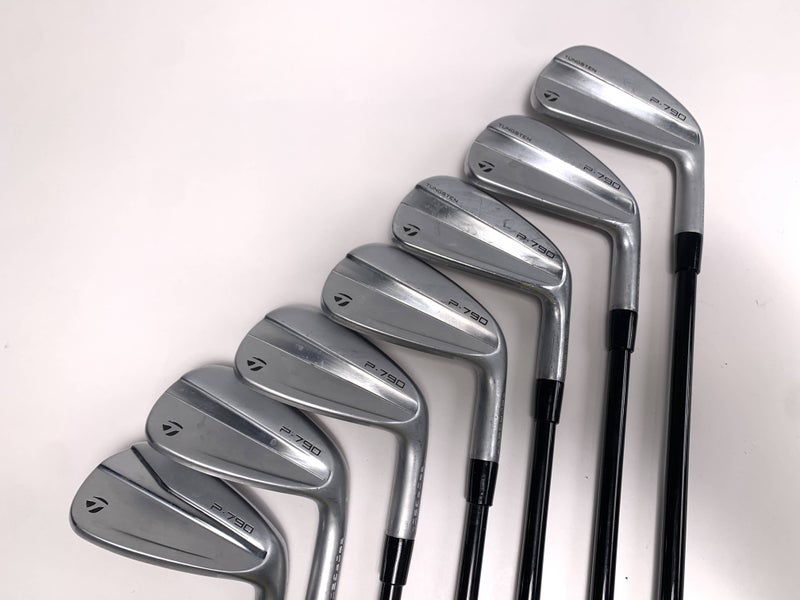TaylorMade P790 2024 Iron Set 5-PW+AW Accra iSeries 60i Senior Graphite Mens RH