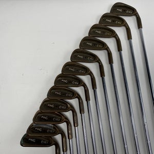 Ping Eye 2 Beryllium Copper Iron Set 1-PW+SW+LW Black Dot DG S300 Stiff RH