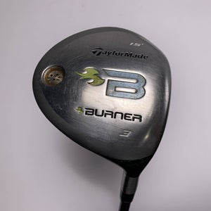 TaylorMade Burner 2008 3 Fairway Wood 15* REAX 49g Ladies Graphite Womens RH