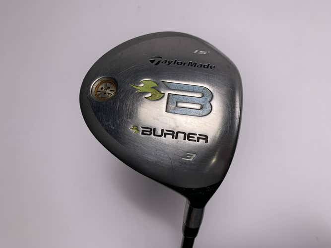 TaylorMade Burner 2008 3 Fairway Wood 15* REAX 49g Ladies Graphite Womens RH