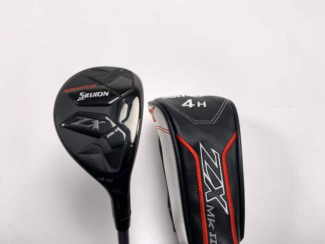Srixon ZX MKII 4 Hybrid 22* Xcaliber Stiff Graphite Mens RH HC