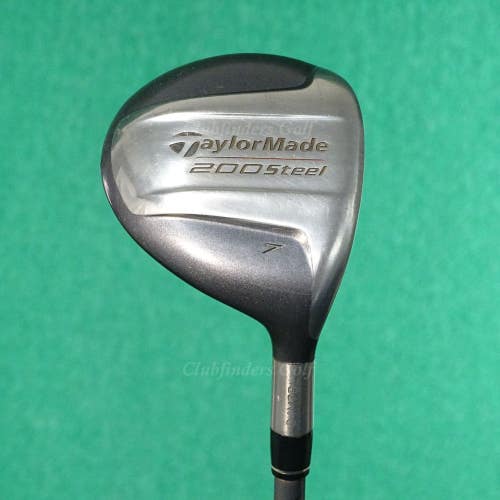 TaylorMade 200 Steel Fairway 7 Wood Factory Lite R-80 Graphite Regular