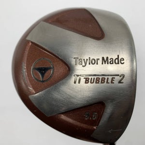 TaylorMade Ti Bubble 2 Driver 9.5* Stiff Graphite Mens RH