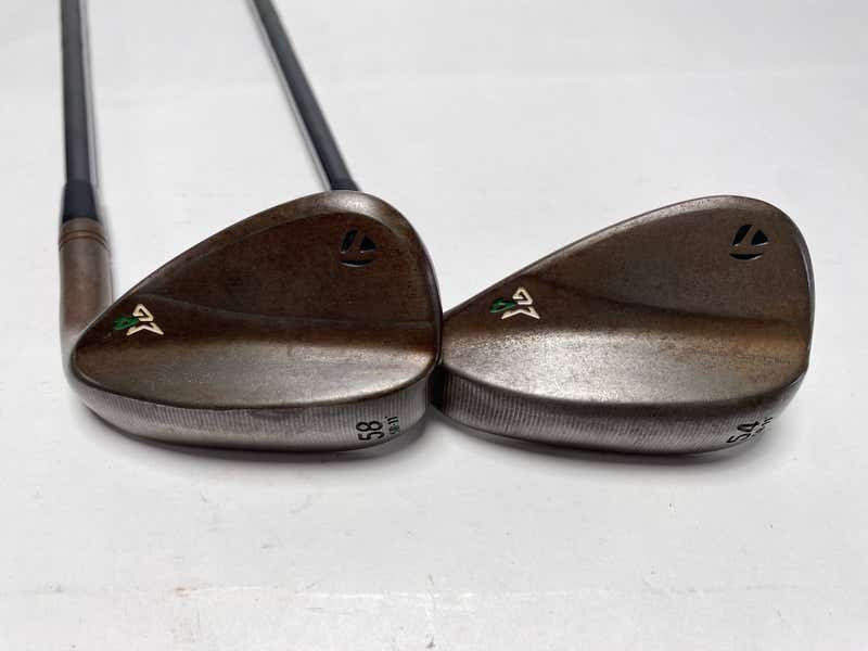 TaylorMade Milled Grind 4 Raw Wedge Set 54* 11 | 58* 11 KBS