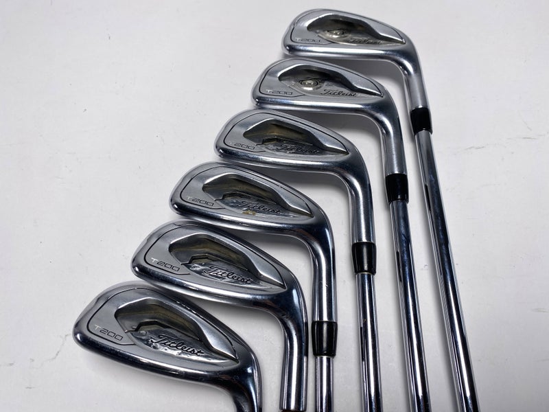 Titleist T200 Iron Set 6-PW+GW True Temper AMT Red R300 Regular Steel Mens RH