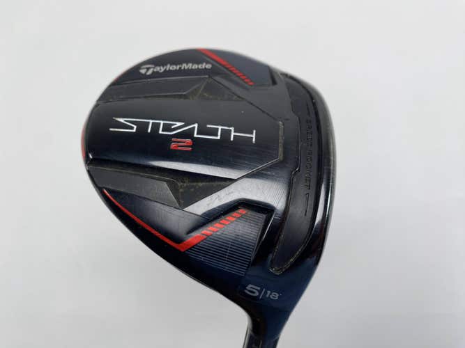 TaylorMade Stealth 2 5 Fairway Wood 18* Fujikura Speeder NX Red 50g Senior RH