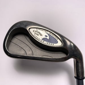 Callaway Hawkeye Single 4 Iron Regular Graphite Mens RH