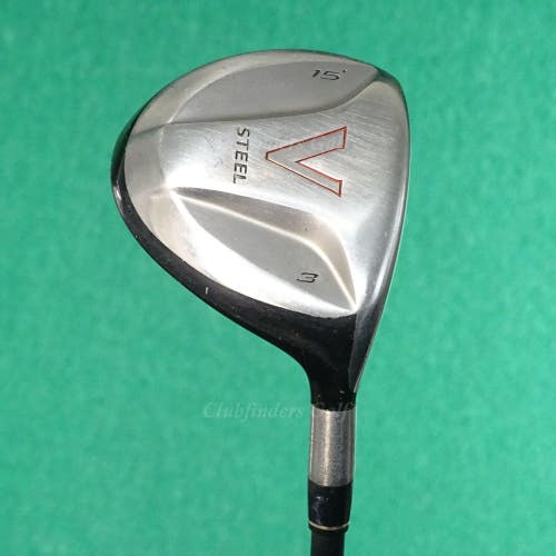 TaylorMade V-Steel Fairway 15 3 Wood Factory MAS2 Ultralite Graphite Stiff