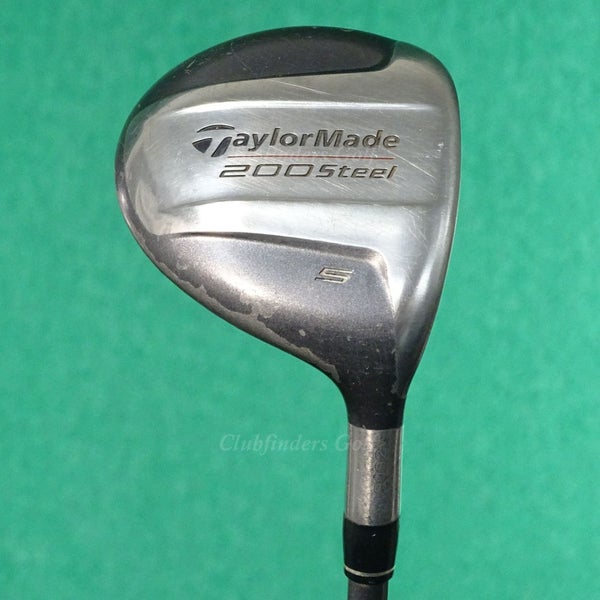 TaylorMade 200 Steel Fairway 5 Wood Factory Lite R-80 Graphite Regular