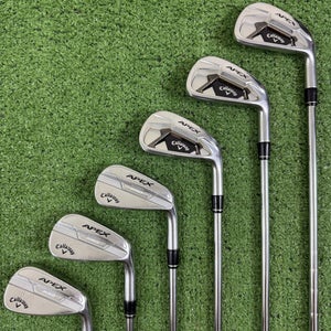 Callaway Apex 21 Apex Pro Combo Iron Set True Temper Elevate Stiff Flex RH