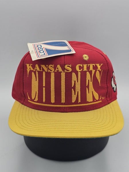 NEW Vintage Kansas City Chiefs Logo 7 NFL Sports Sample Hay Cap Vtg Snapback