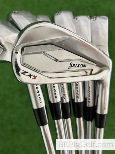 Srixon ZX5 Forged Iron Set 4-P / True Temper Elevate Tour 120 Stiff +1