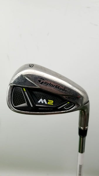 2017 TAYLORMADE M2 9 IRON STIFF FST REAX 36.5" GOOD