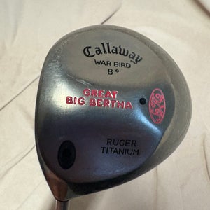 Callaway Great Big Bertha Left Hand Driver Stiff Flex Loft 8 (Used)