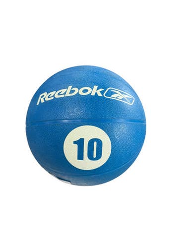 Used Reebok Medicine Ball Royal Blue 10 lb 11833-S000165859