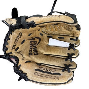 Used Mizuno POWER CLOSE BB/SB Glove RH Throw Brown 10 1/2" 11833-S000165846