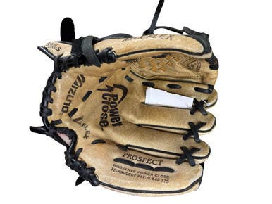 Used Mizuno POWER CLOSE BB/SB Glove RH Throw Brown 10 1/2" 11833-S000165846