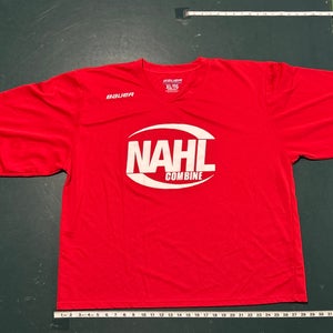 Red XL Men's Bauer Jersey (Used)