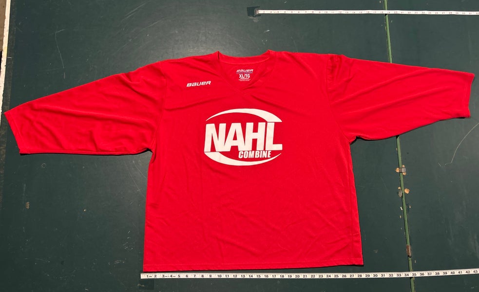Red XL Men's Bauer Jersey (Used)