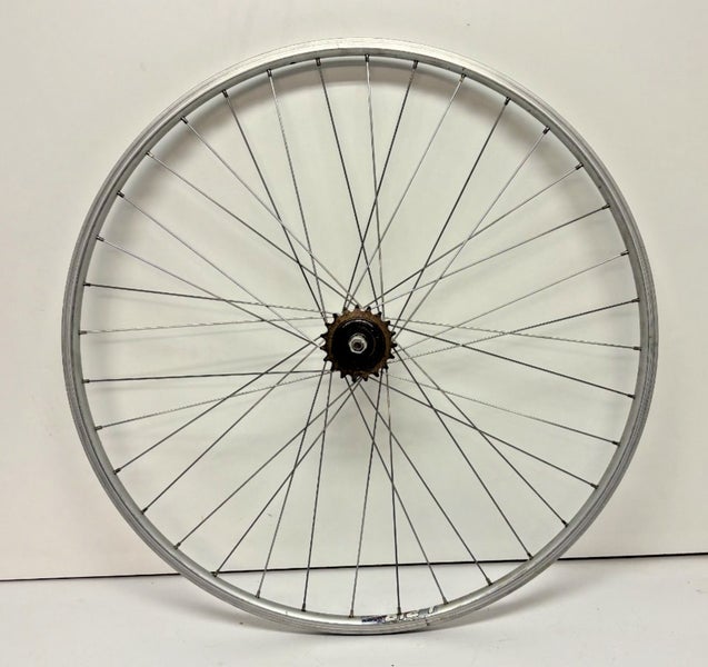 Weinmann LP18 36-Spoke Silver Aluminum Bolt-On Rear Wheel Origin8 Flip-Flop Hub