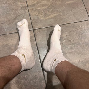 Nike Tan L/XL High Ankle Socks Used