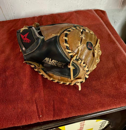 All Star MVP Series catchers mitt.  RHT 32.5”