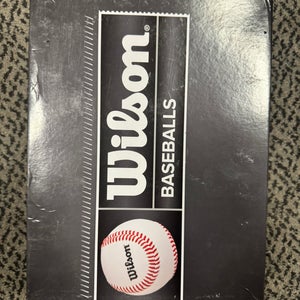 Wilson A1030 Baseballs 12 Pack (1 Dozen) (New)