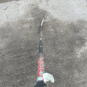 Senior Bauer Vapor Team Left Hand Hockey Stick Toe Pattern Pro Stock (Used)