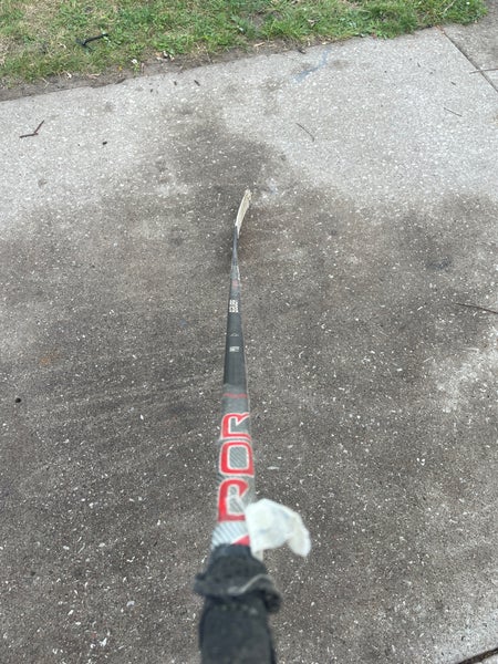 Senior Bauer Vapor Team Left Hand Hockey Stick Toe Pattern Pro Stock (Used)
