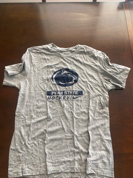 Penn State Hockey Gray Large Men's Nike Shirt (New)