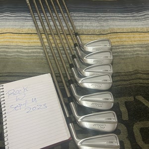 Titleist 2023 T150 Right Handed Iron Set Stiff Flex (4 Clubs) #7 - #9, PW Steel Shaft (New)