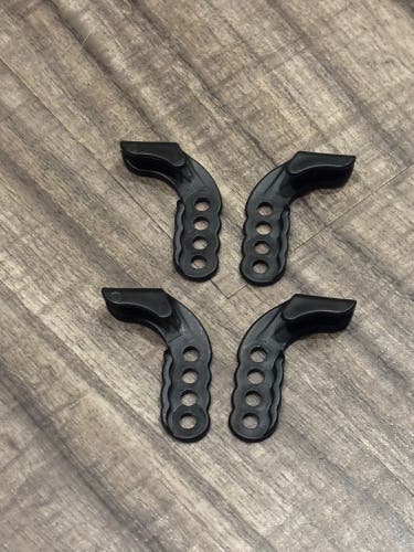 CCM Hockey Facemask J-Clips Black Two Pairs