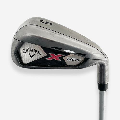 Callaway X Hot 5 Iron Right Handed Stiff Flex Graphite Shaft