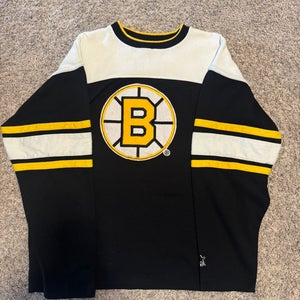 Boston Bruins XL long sleeve Starter sweater