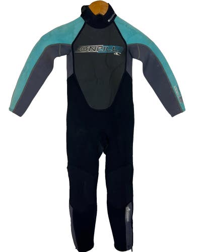 O'Neill Childs Full Wetsuit Kids Size 4 Reactor 3/2